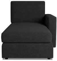 Citymod Dark Gray Fabric Right Chaise