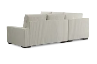 Edgewater Lucy Light Beige Small Two-arm Sectional
