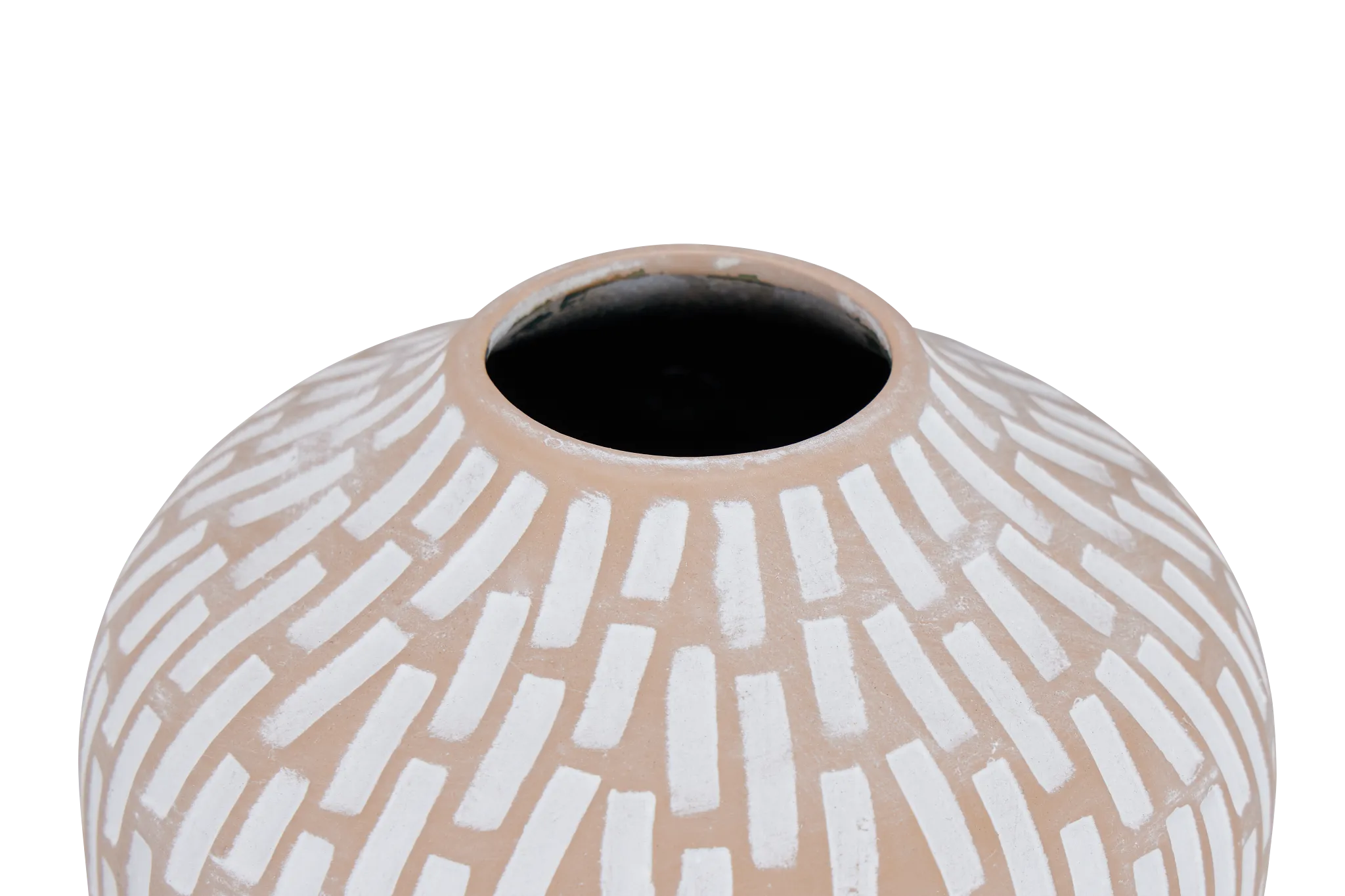 Windy Light Beige Small Vase