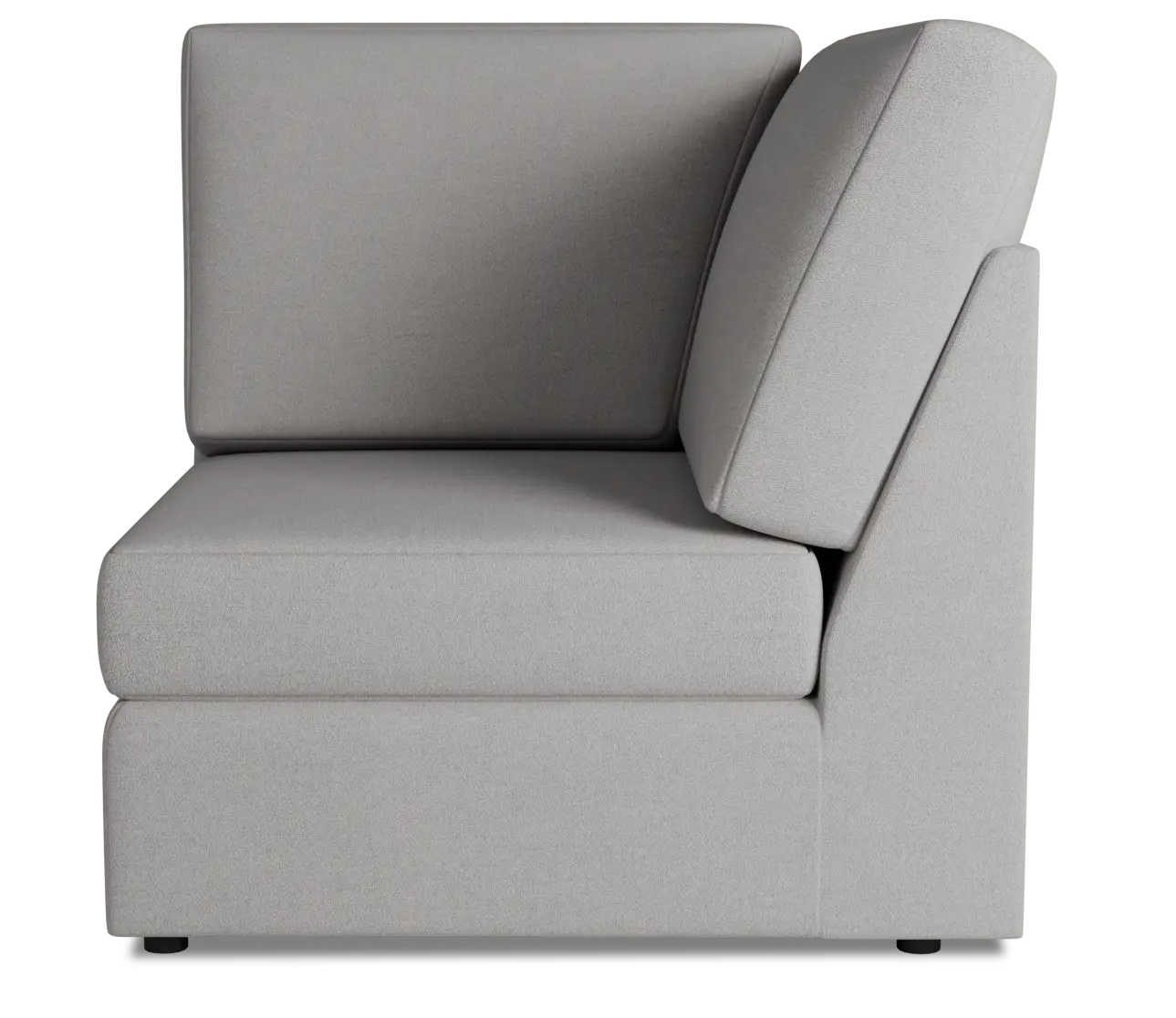 Citymod Light Gray Fabric Wedge Citymod Light Gray Fabric Wedge