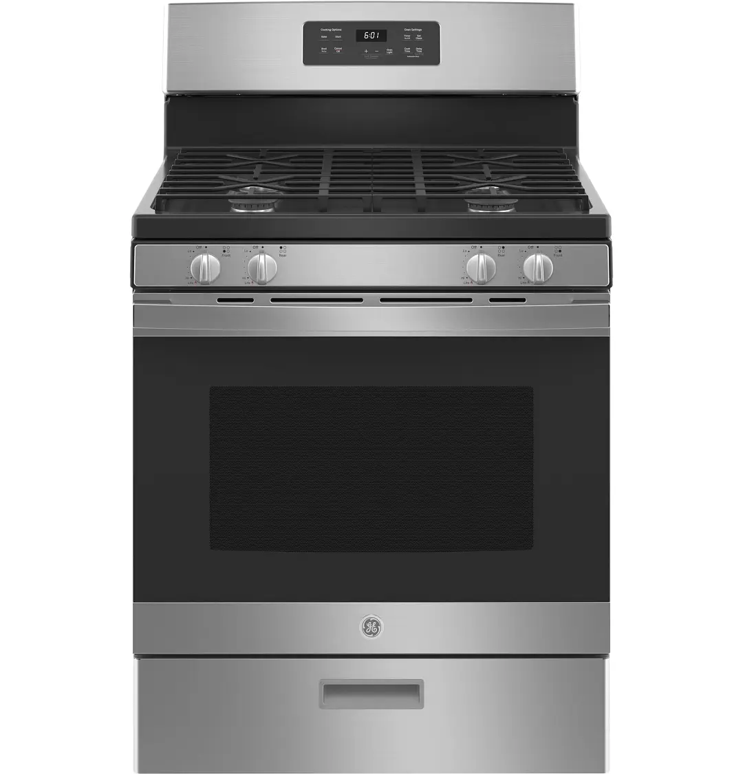 Ge 61 Series Stainless Steel 30" Gas Range Ge 61 Series Stainless Steel 30" Gas Range