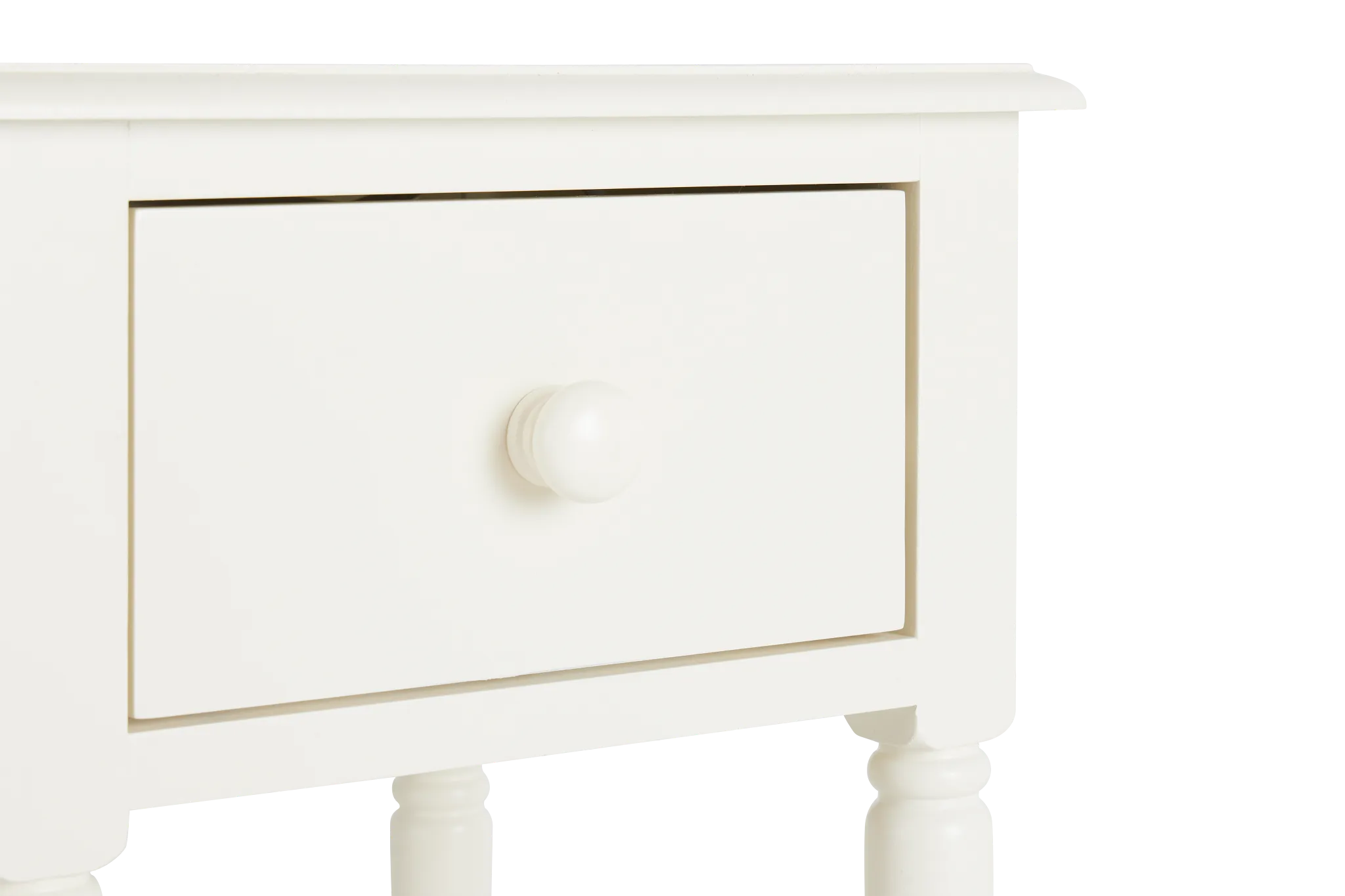 Moana White Power Nightstand