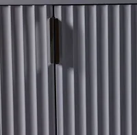 Surge Gray Rectangular End Table