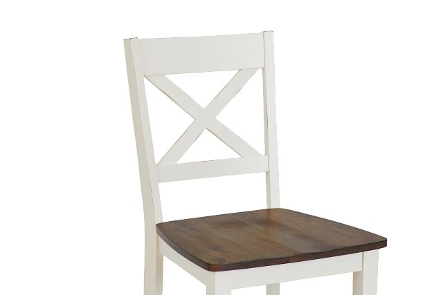 Sumter White 24" Wood Barstool