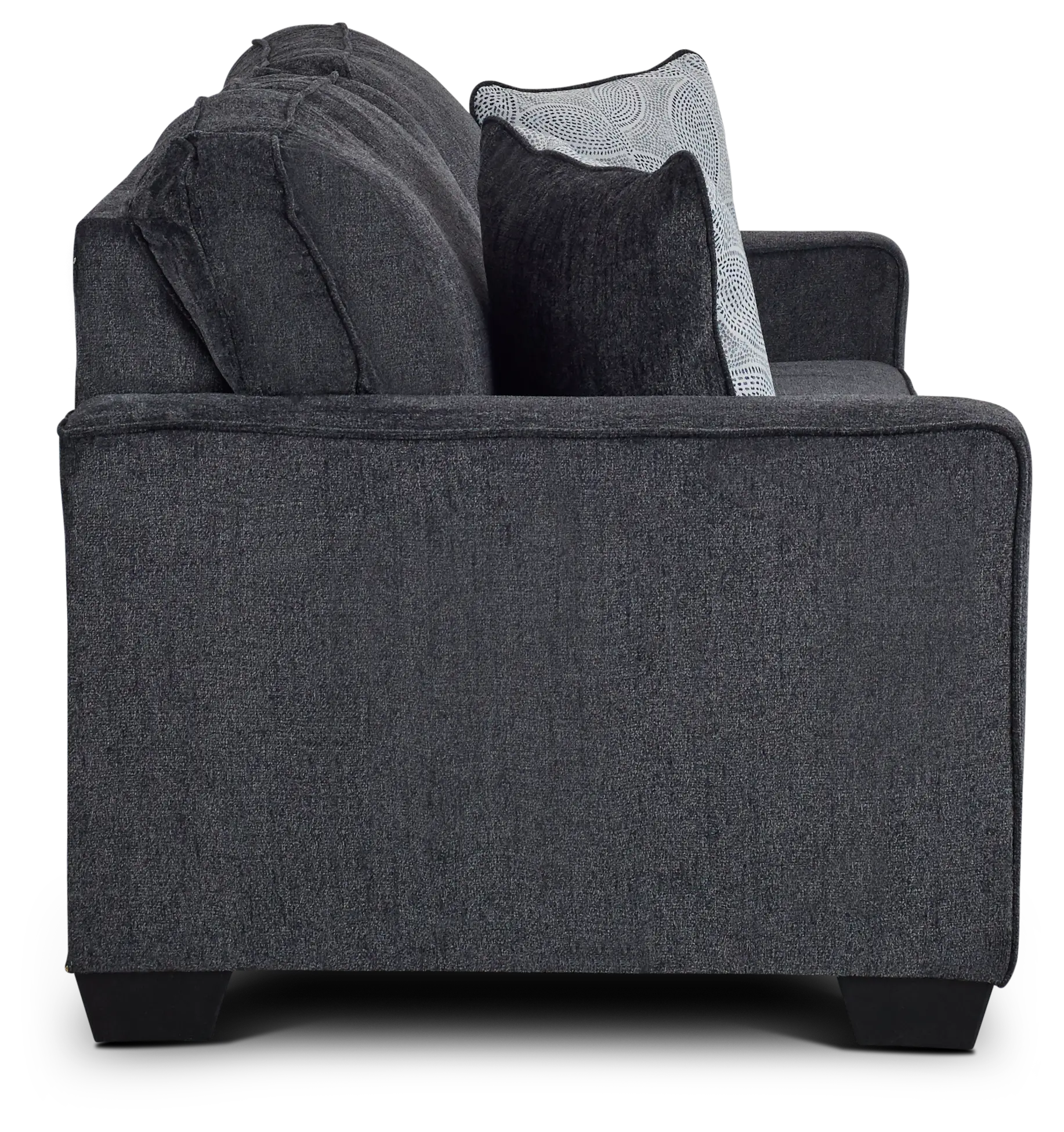 Altari Dark Gray Micro Memory Foam Sleeper Altari Dark Gray Micro Memory Foam Sleeper