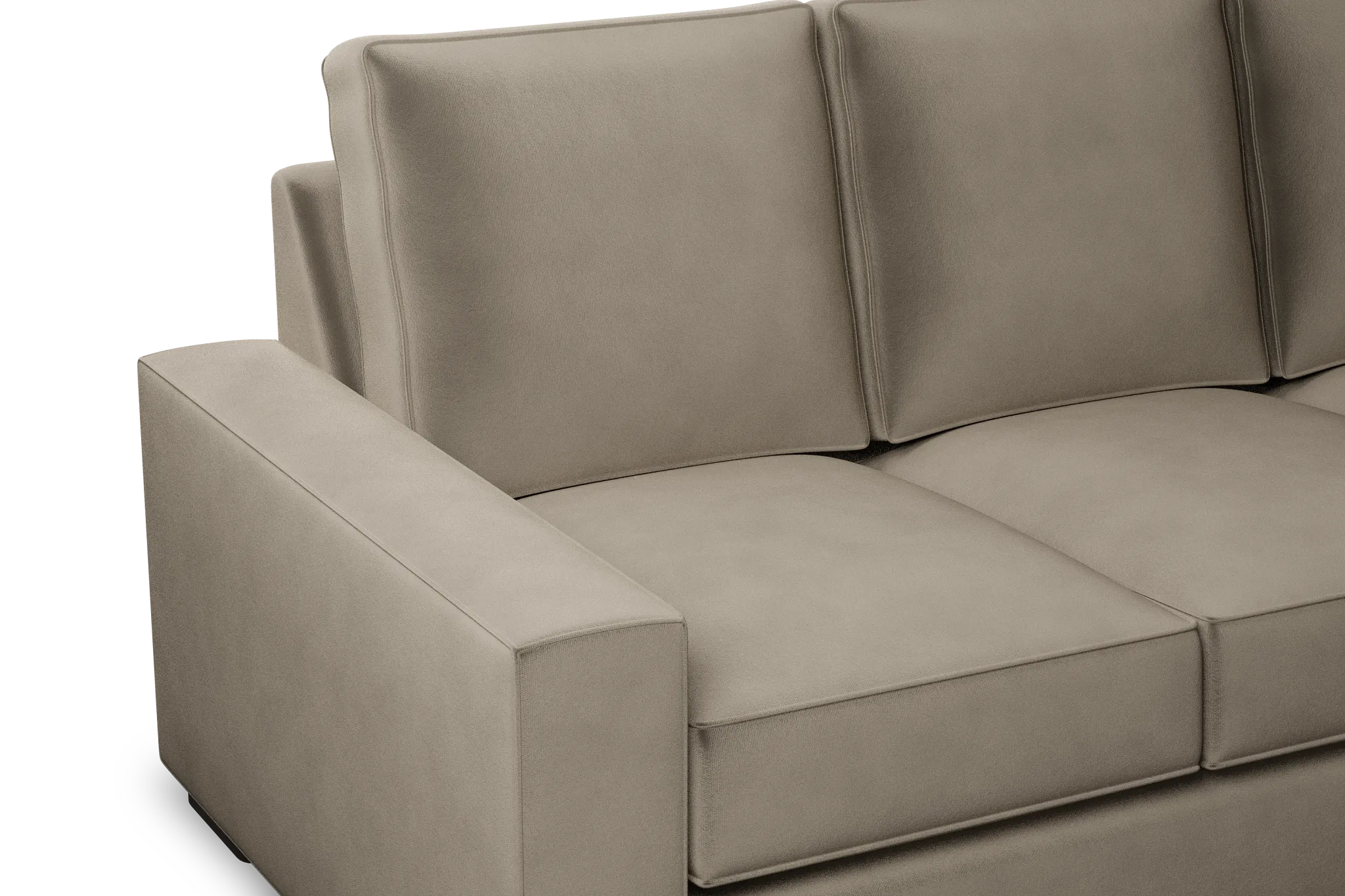 Edgewater Joya Beige 84" Sofa W/ 3 Cushions