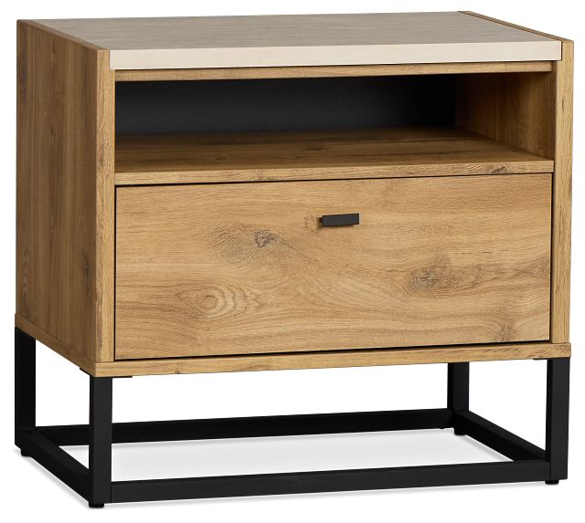 Perry Light Tone Nightstand