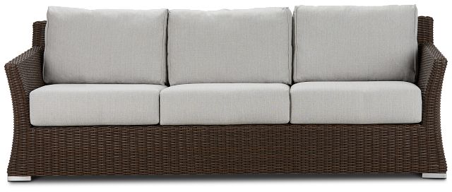 Southport Gray Woven Sofa