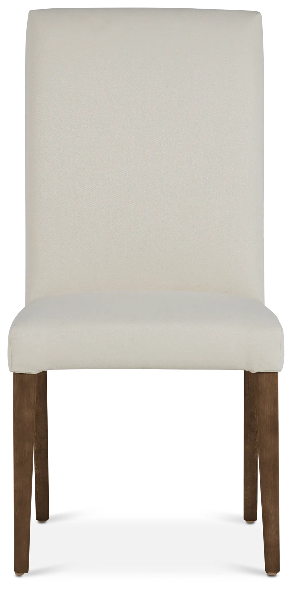 Destination Light Gray Short Slipcover Chair With Medium-tone Leg