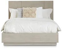 Destination Light Tone Platform Bed