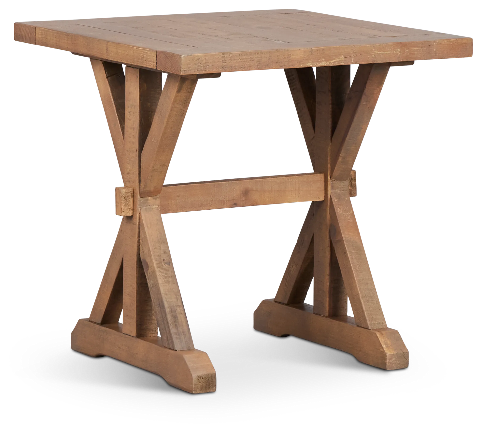 Joplin Light Tone Rectangular End Table