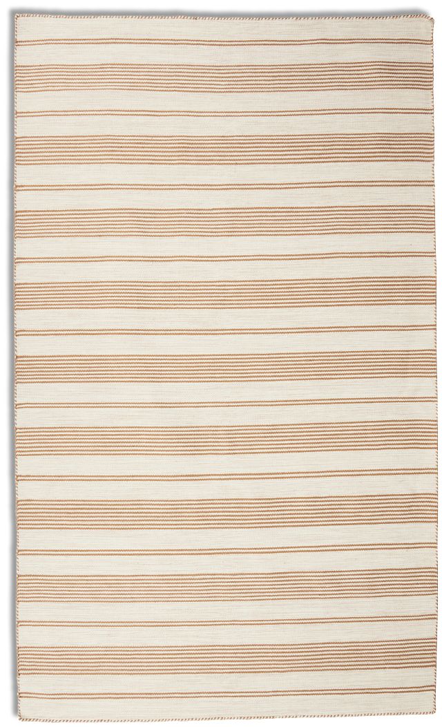 Duprine Dark Orange 8x11 Area Rug