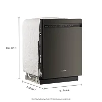 Kitchenaid 424 Series Black Built In Dishwasher