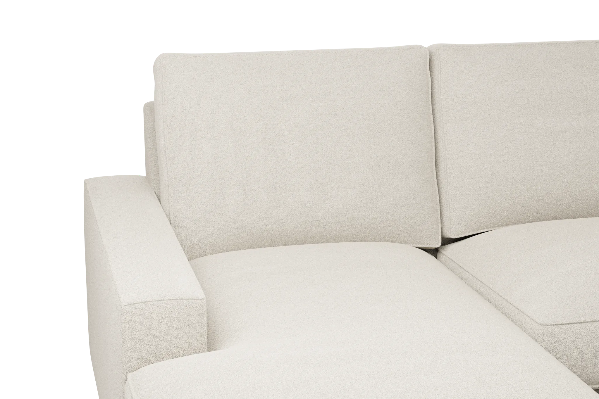 Edgewater Elite Ivory Left Chaise Sectional