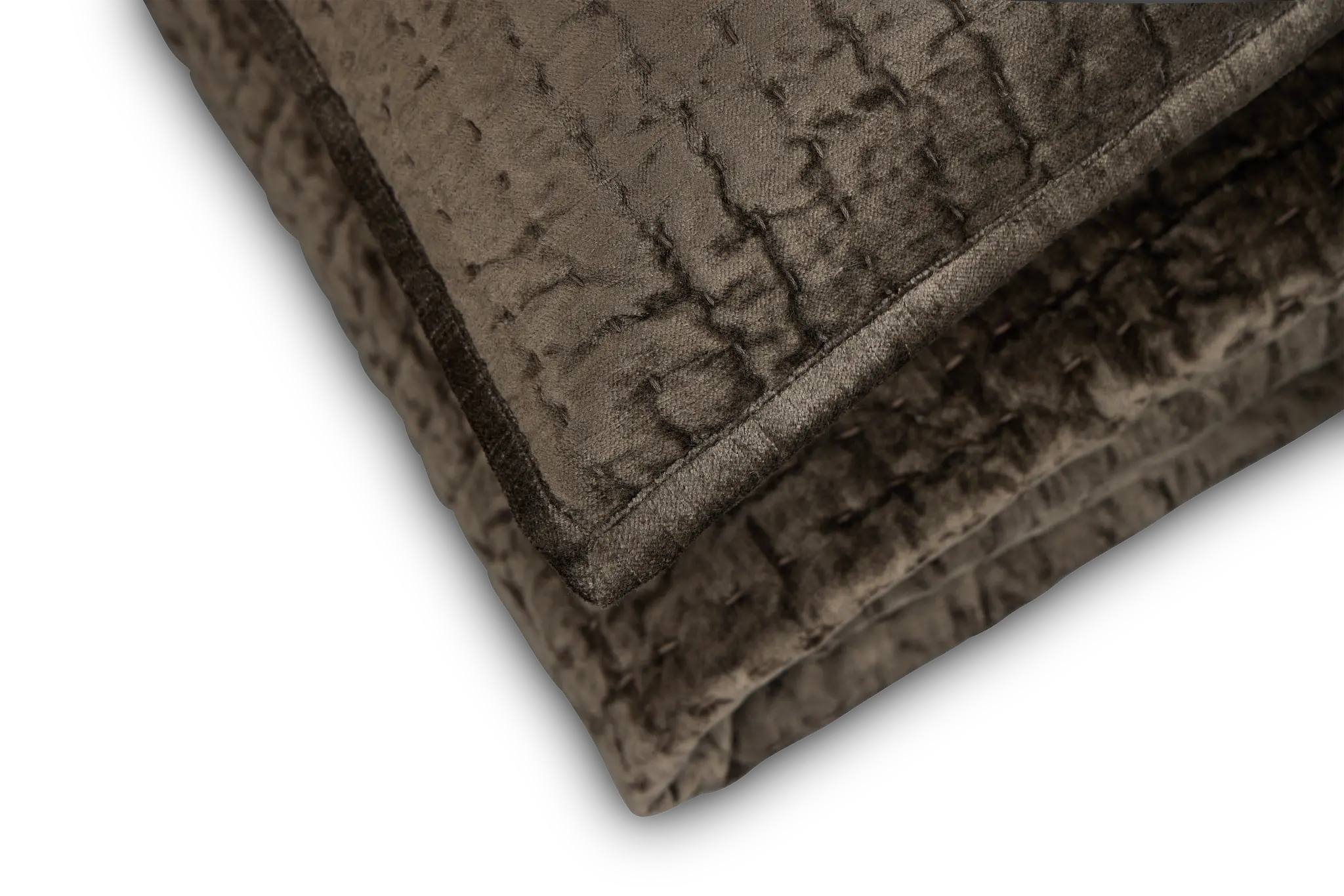 Barin Dark Gray Coverlet Set Barin Dark Gray Coverlet Set