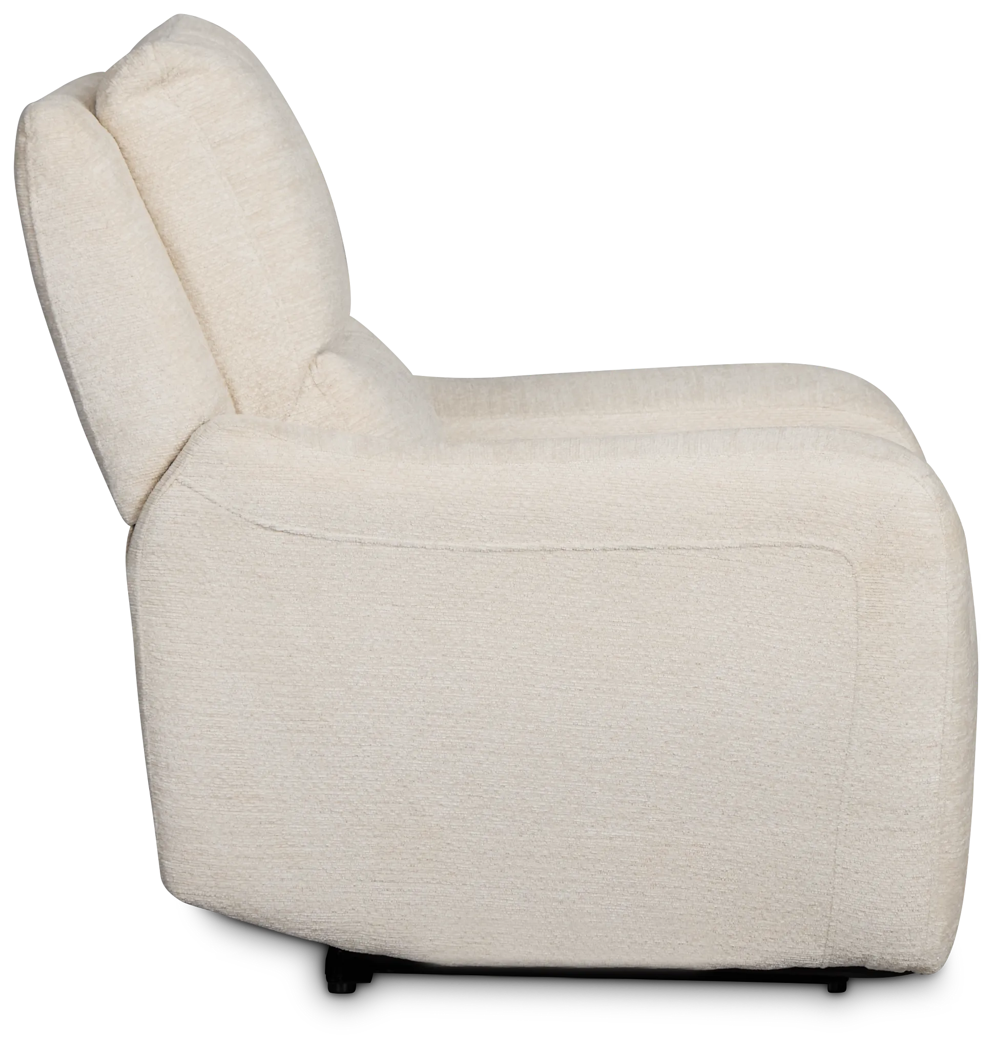 Bennett Light Beige Fabric Power Recliner