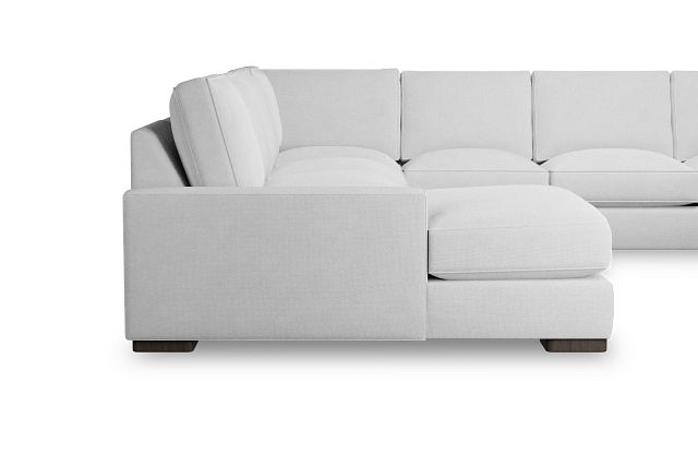 Edgewater Suave White Large Left Chaise Sectional