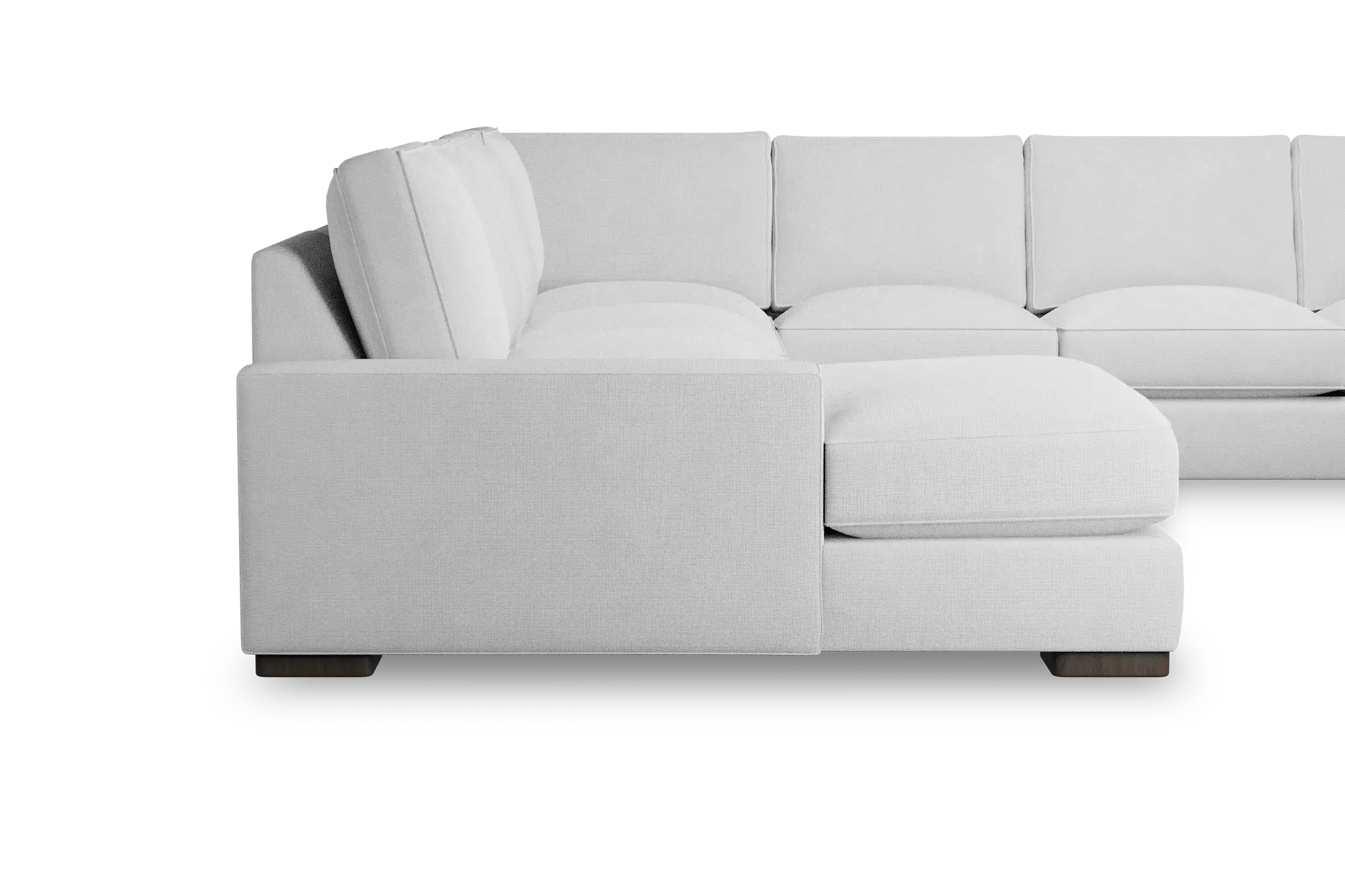 Edgewater Suave White Large Left Chaise Sectional Edgewater Suave White Large Left Chaise Sectional