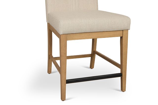 Tahoe Light Tone 24" Upholstered Barstool