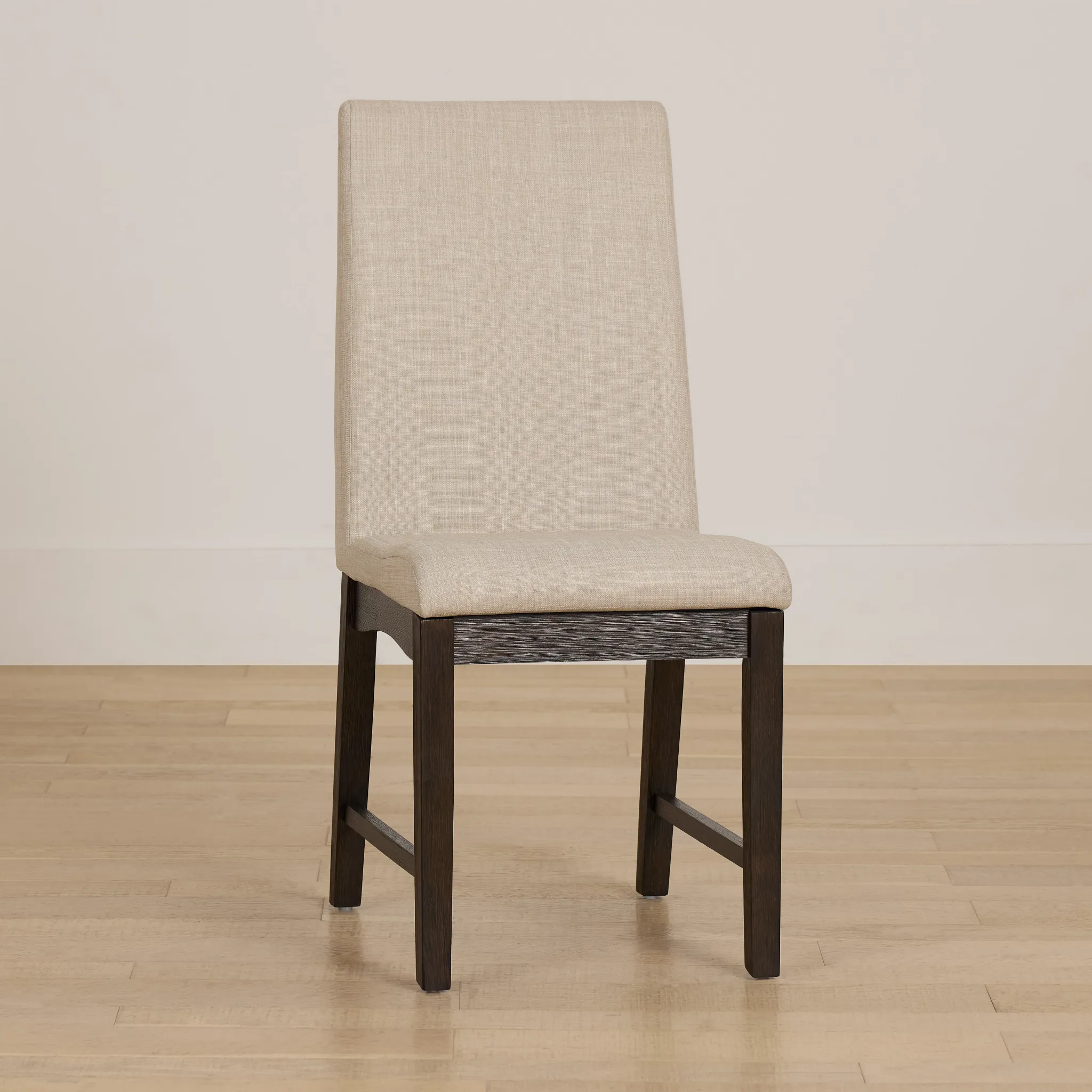 Roswell Dark Beige Upholstered Side Chair