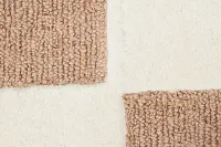 Checka White 2x7 Runner