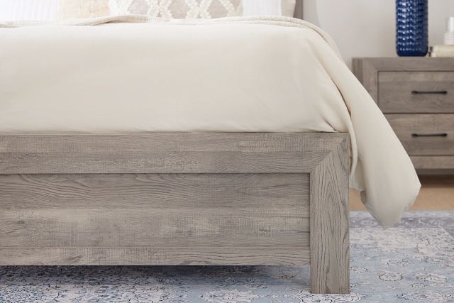 Ollie Gray Panel Bed