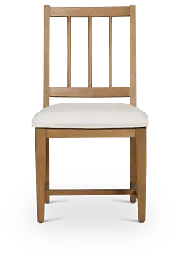 Provo White Upholstered Side Chair