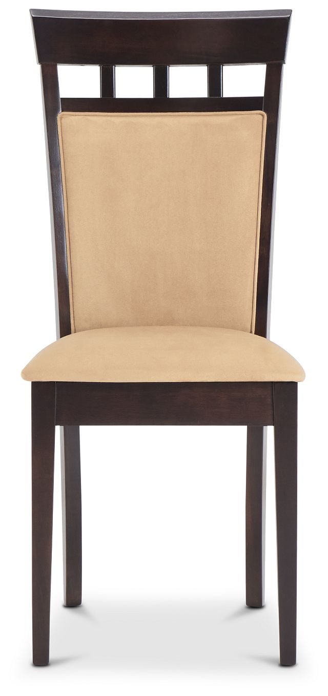 Catania Mid Tone Upholstered Side Chair (2)