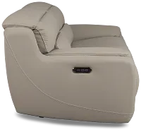 Jett Gray Micro Power Reclining Sofa