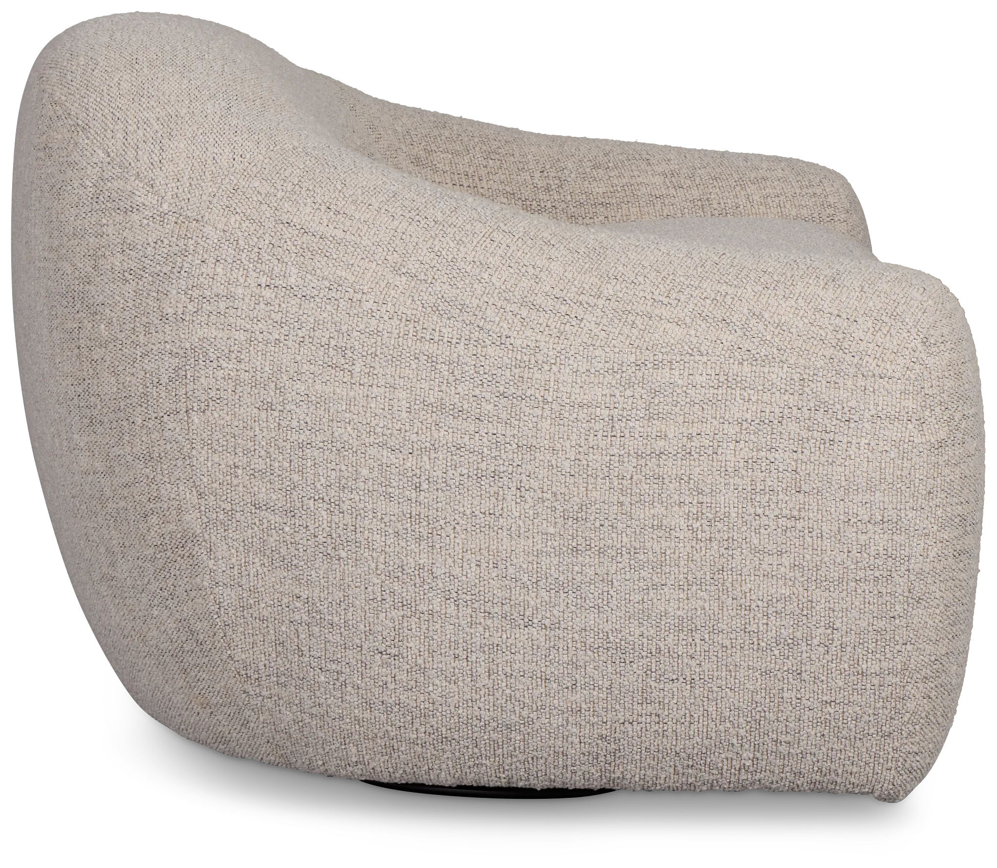 Kaya Gray Fabric Swivel Chair