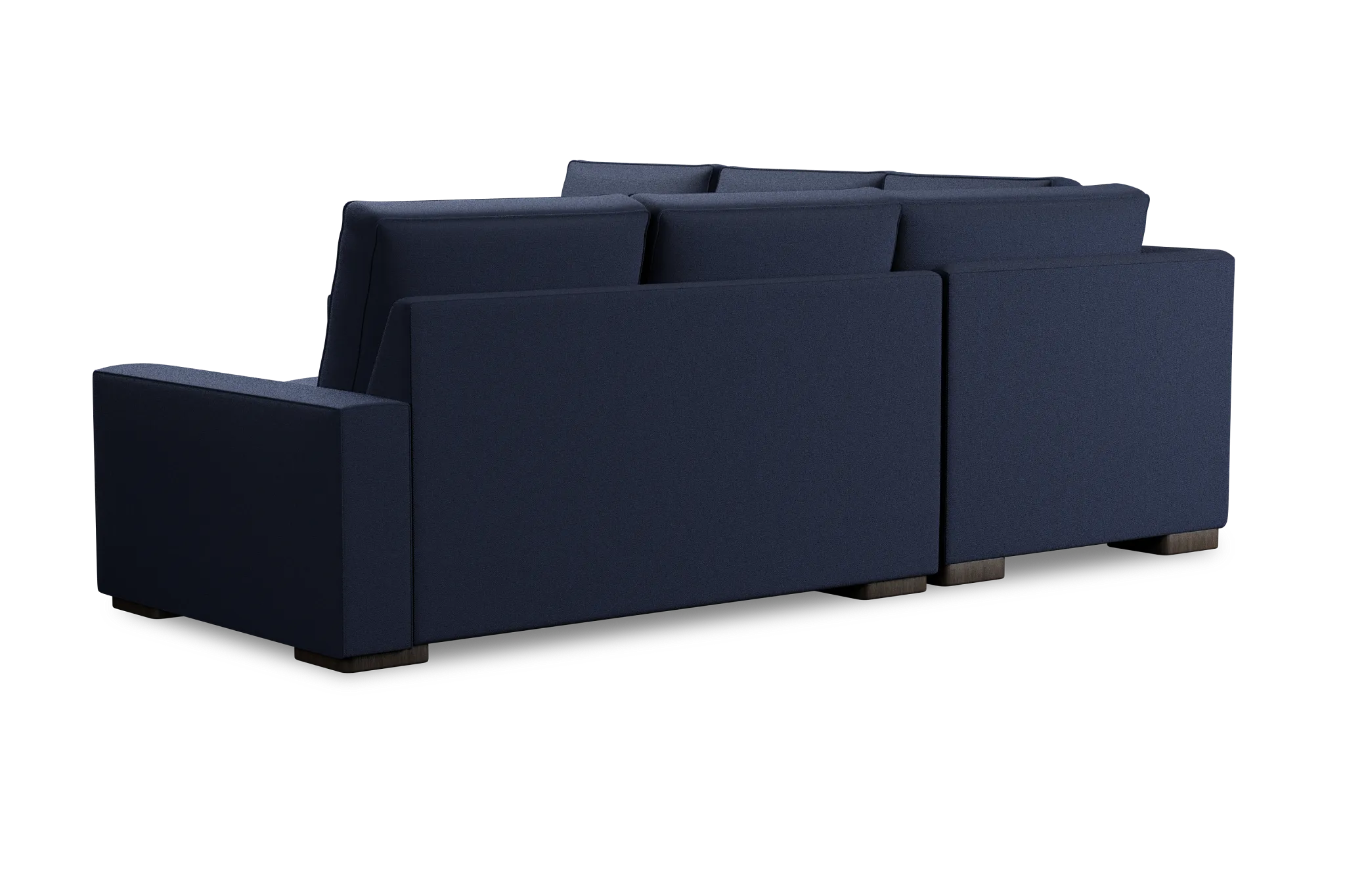 Edgewater Peyton Dark Blue Small Two-arm Sectional