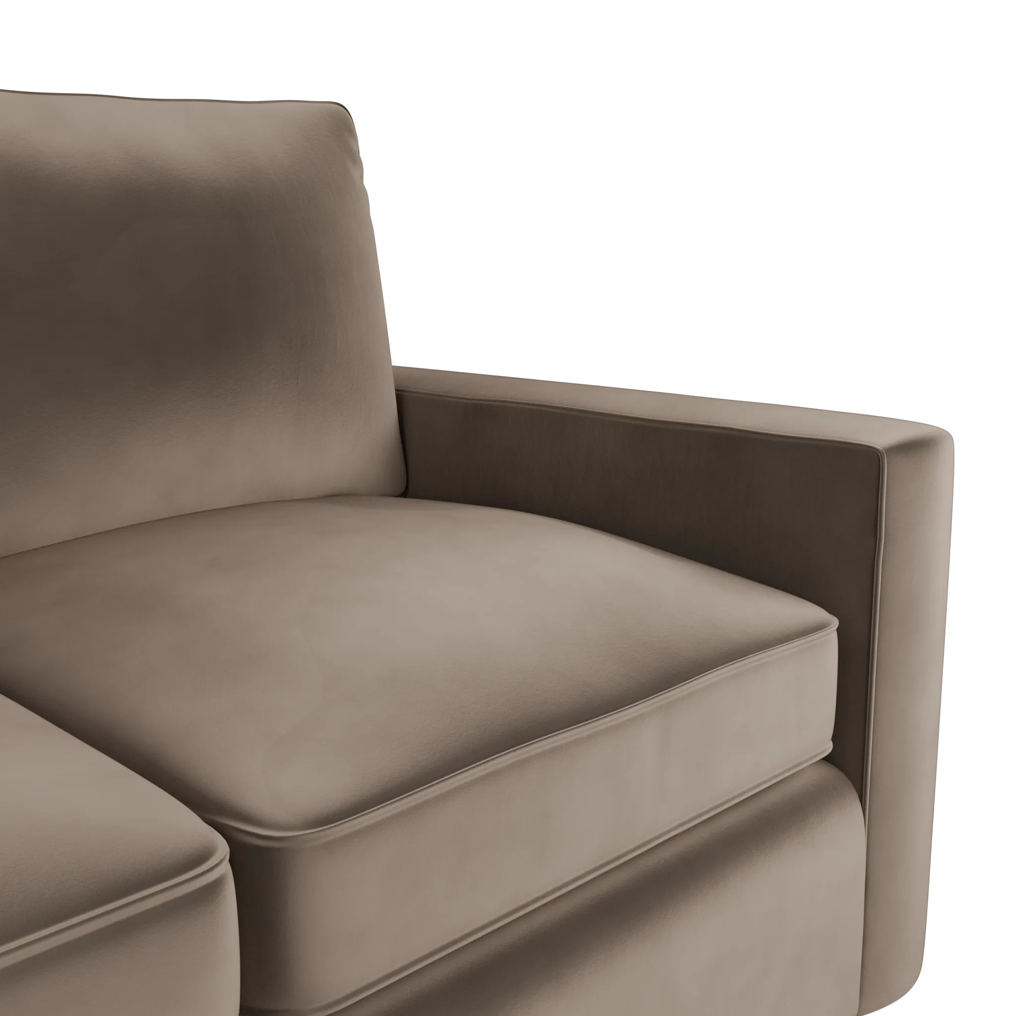 Siesta Joya Beige Fabric Cooling Memory Foam Sleeper