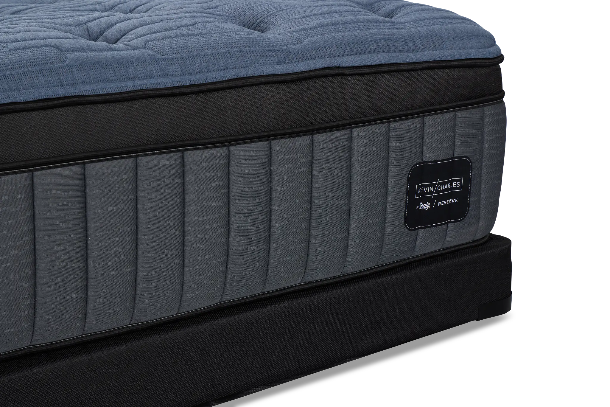 Kevin Charles By Sealy Reserve Lux Firm Low-profile Mattress Set Kevin Charles By Sealy Reserve Lux Firm Low-profile Mattress Set