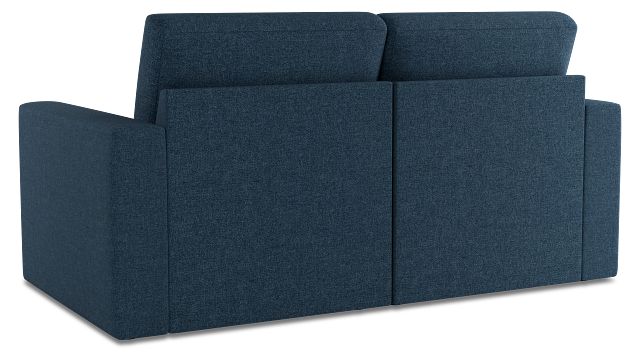 Citymod Blue Fabric 2-piece Modular Sofa