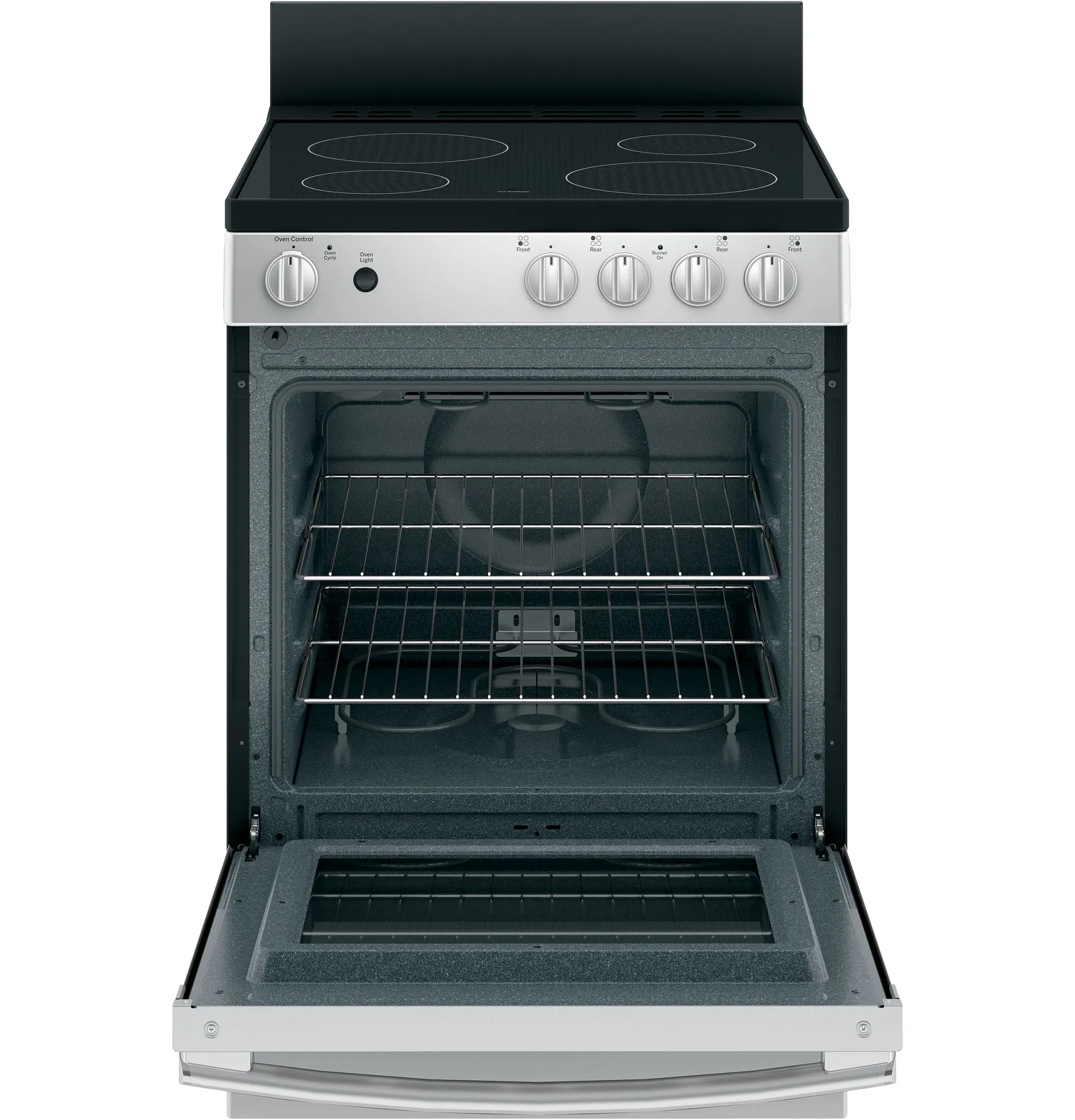 Ge 640 Series Stainless Steel 24" Electric Range