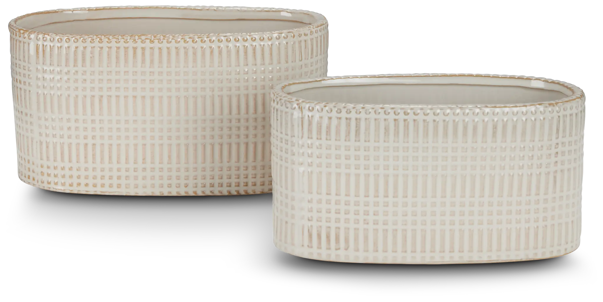 Robin Beige Set Of 2 Planter Robin Beige Set Of 2 Planter
