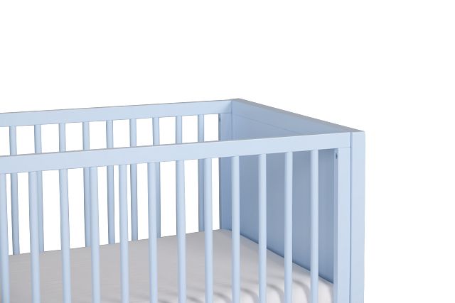 Henry Light Blue 2-in-1 Crib