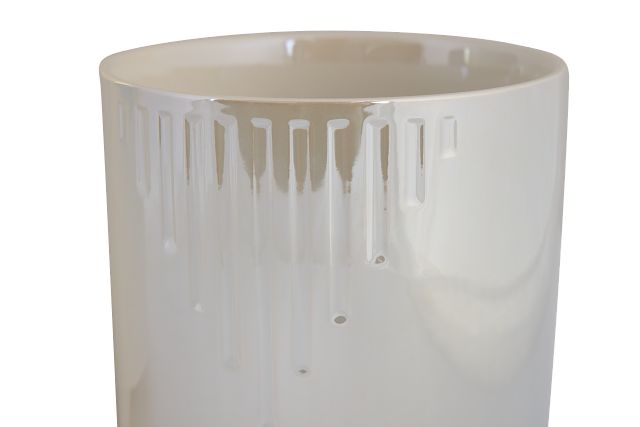 Moonie White Set Of 2 Planter
