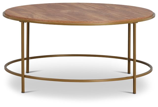 leons round coffee table