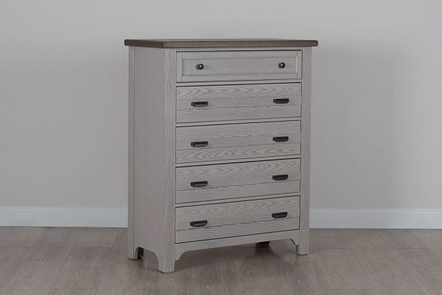 Bungalow Two-tone 5-drawer Chest