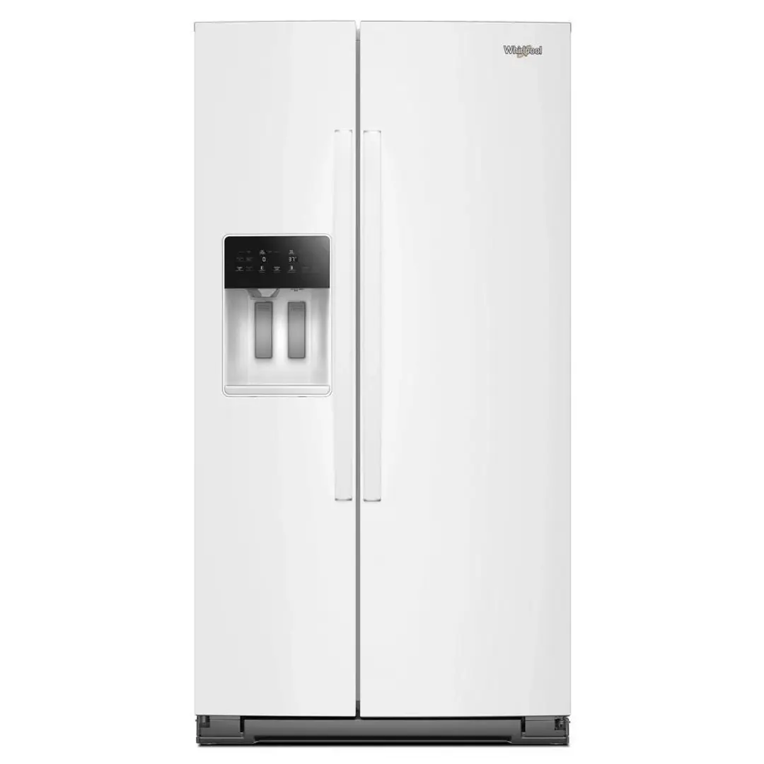 Whirlpool 5536 Series White Side By Side Refrigerator Whirlpool 5536 Series White Side By Side Refrigerator