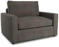 Siesta Victory Gray Fabric Memory Foam Sleeper