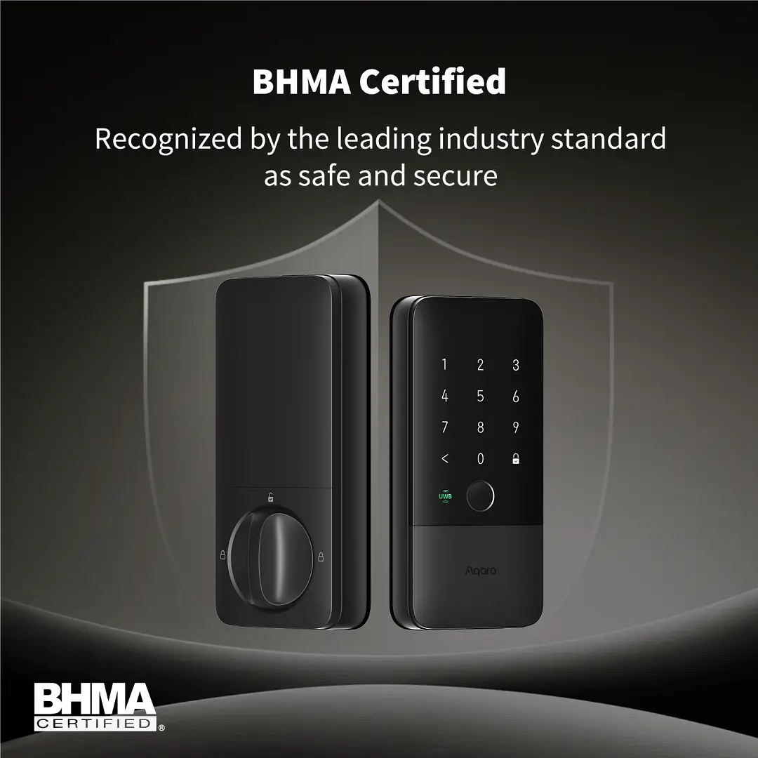 Aqara U400 Kit Black Smart Door Locks Aqara U400 Kit Black Smart Door Locks