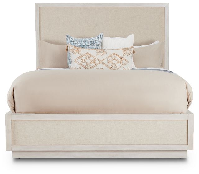 Marseilles Light Tone Panel Bed