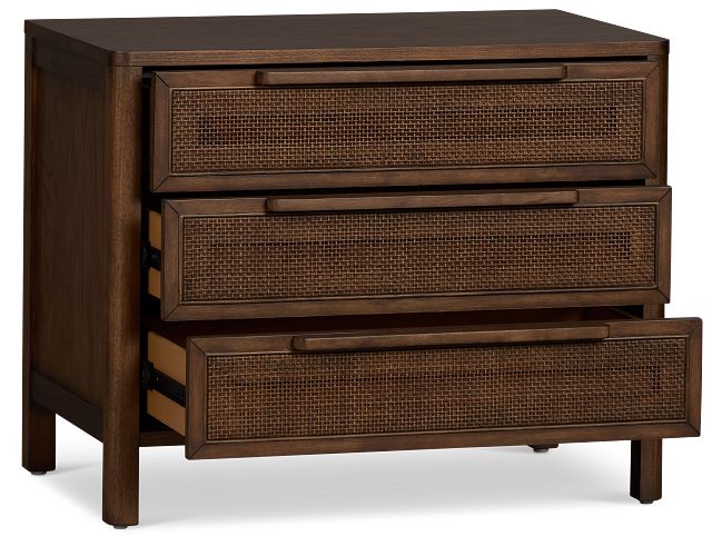 Pacific Mid Tone 3-drawer Nightstand