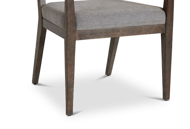 Linea Dark Tone Arm Chair
