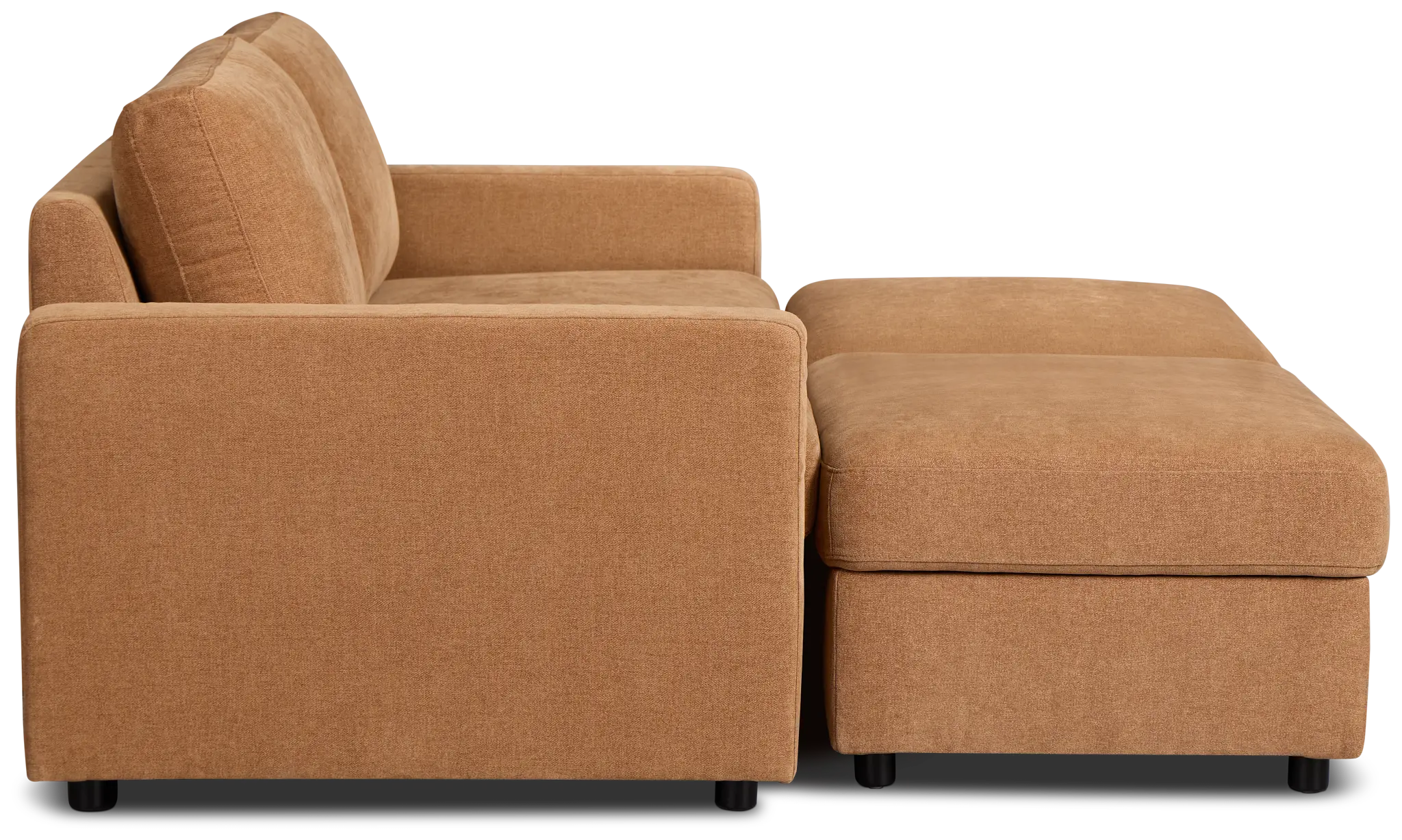 Addie Brown Fabric 4-piece Pit Storage Sectional Addie Brown Fabric 4-piece Pit Storage Sectional