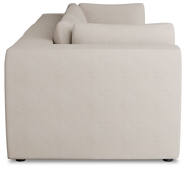 Destin Sutton Beige Fabric 3 Piece Modular Sofa