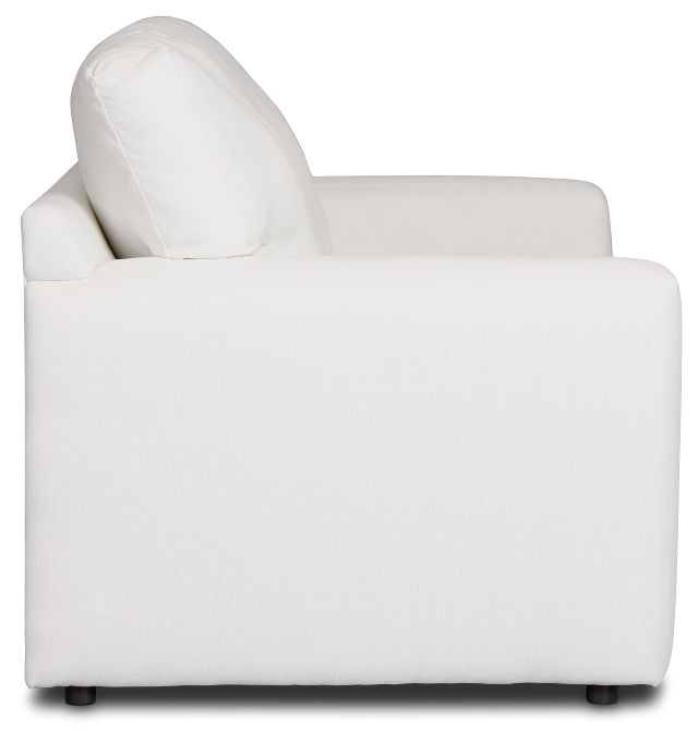 Rhodes White Fabric Sofa