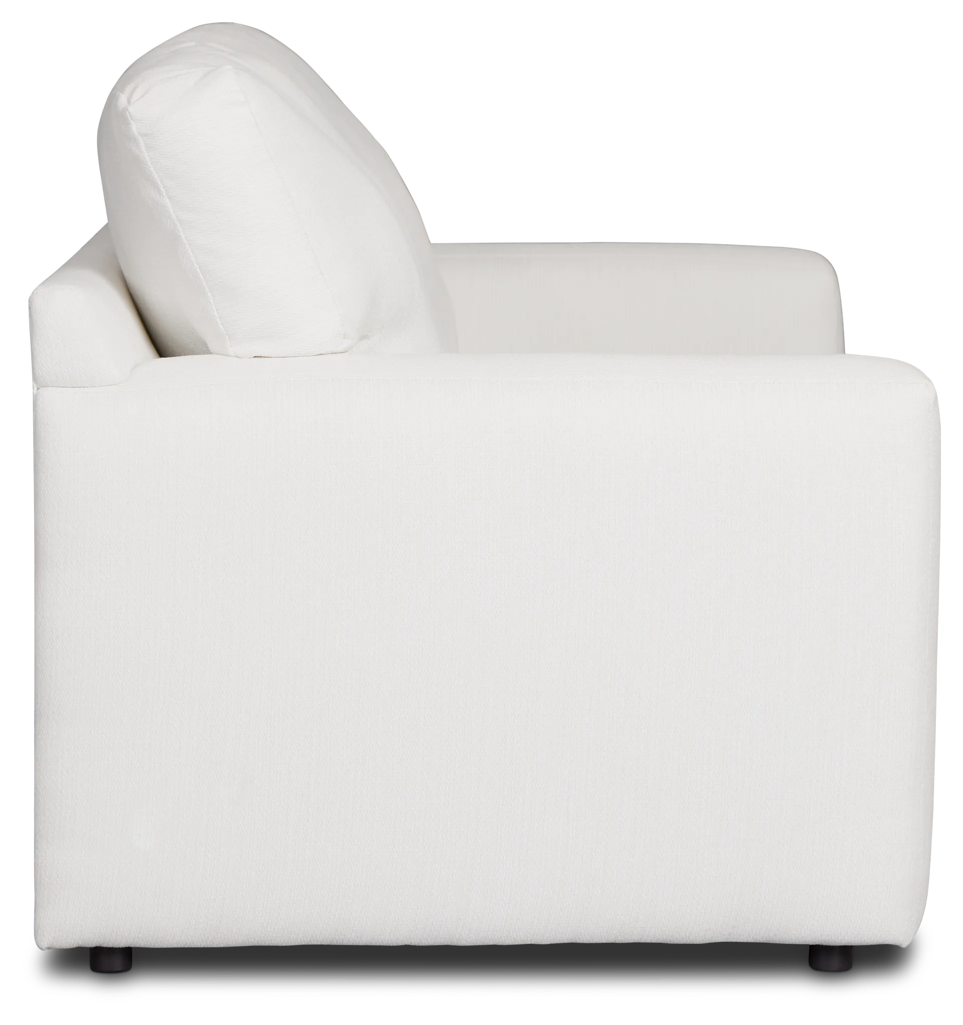 Rhodes White Fabric Sofa